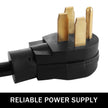 VEVOR RV Power Cord 50Ft 40 Amp RV Extension Cord AWG8 40 amp rv Extension Cord Truck Trailer Motorhome Camper RV Cord Grip Handles Camper Trailer Power Supply Cable