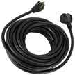 VEVOR Extension Cord, 50ft 250 Volt, 10 Gauge Heavy Duty Outdoor Welder Extension Cord with 10 Awg 3 Prong, 30 Amp Power Extension for Welding Machines, NEMA 6-50 Plug, ETL Approved, Black