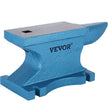 VEVOR Single Horn Anvil 55Lbs, Cast Iron Anvil Blacksmith Withstands Heavy Blows,Anvil Rugged Round Horn Anvil Blacksmith Jewelers Metalsmith Tool, for Sale Forge Tools and Equipment