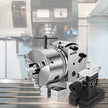 VEVOR Dividing Head BS-0 5Inch 3 Jaw Chuck Dividing Head Set Precision Semi Universal Dividing Head for Milling Machine Rotary Table Tailstock Milling Set (5 Inch Chuck)