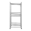 VEVOR 3 Tiers Water Jug Holder Double Row Water Bottle Rack for 6 Bottles Silver