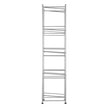 VEVOR 5 Tiers Water Jug Holder Single Row Water Bottle Rack for 5 Bottles Silver