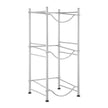 VEVOR 3 Tiers Water Jug Holder Single Row Water Bottle Rack for 3 Bottles Silver