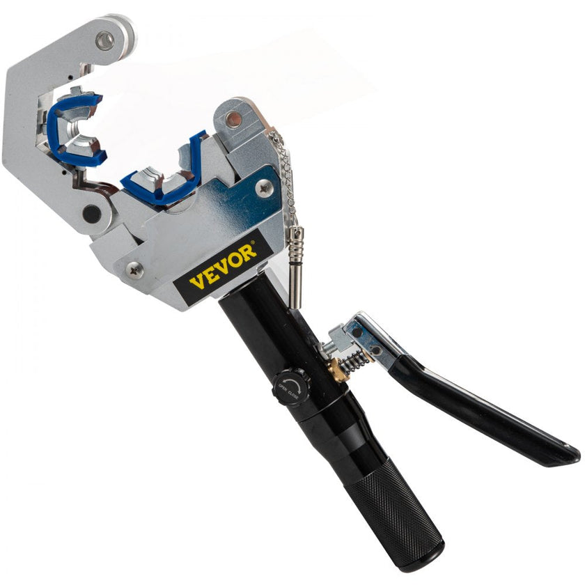 VEVOR Hydraulic Hose Crimper Hydra-Krimp 71500,Manual AC Hose Crimper Kit Air Conditioning Repaire Handheld,Hydraulic Hose Crimping Tool with 7 Die Set, for Barbed and Beaded Hose Fittings