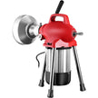 VEVOR Drain Cleaner Machine, 500W 3 Cables, Electric Drain Auger for 3/4\