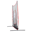 VEVOR 7x7 ft Baseball Softball Practice Net, Portable Baseball Training Net for Hitting Batting Catching Pitching, Backstop Baseball Equipment with Bow Frame, Carry Bag, Strike Zone, Ball, Batting Tee