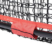 VEVOR 7x7 ft Baseball Softball Practice Net, Portable Baseball Training Net for Hitting Catching Pitching, Backstop Equipment with Bow Frame, Carry Bag, Strike Zone, 12 Balls, Tee, and Ball Collector
