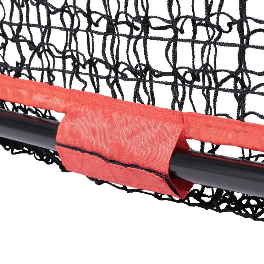 VEVOR 7x7 ft Baseball Softball Practice Net, Portable Baseball Training Net for Hitting Catching Pitching, Backstop Equipment with Bow Frame, Carry Bag, Strike Zone, 12 Balls, Tee, and Ball Collector