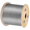 VEVOR 3/16 Inch 7x19 Stainless Steel Aircraft Cable Reel 500FT Stainless Steel Cable T304 Wire Rope Winch Cable Replacement (T304)