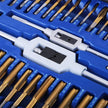 86pcs Tap And Die Combination Set Sae Finetungsten Steel Titanium Metric Tools