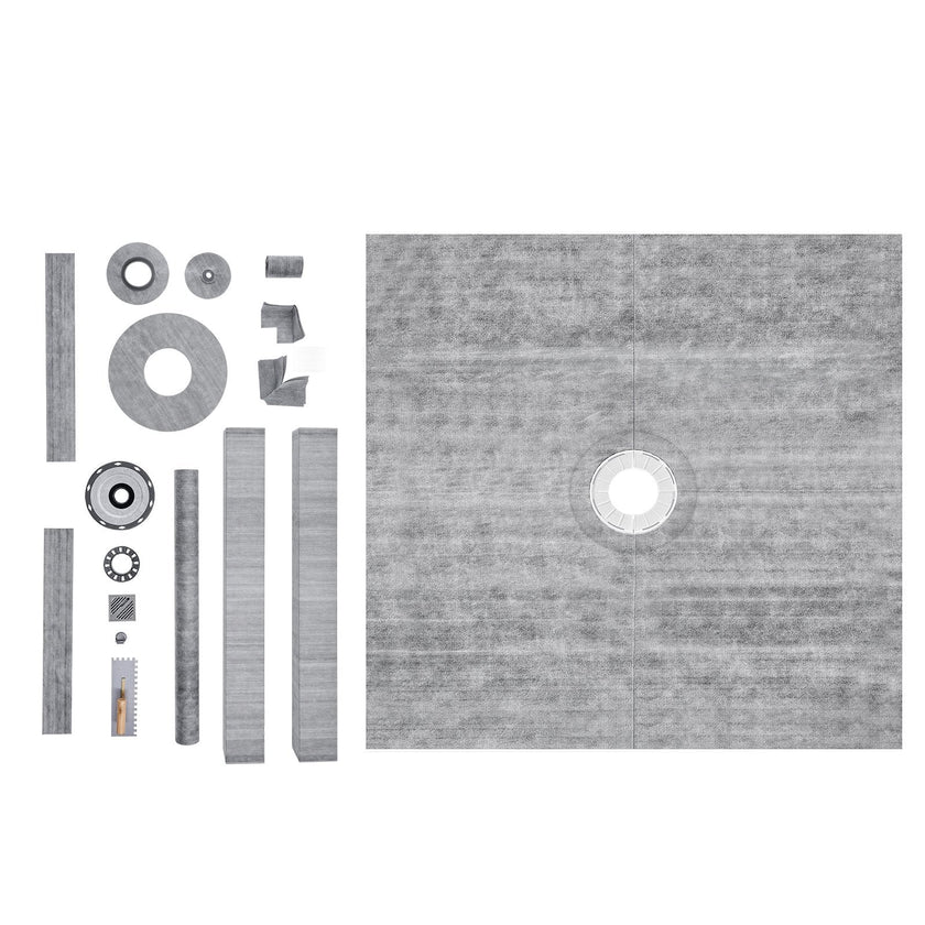 VEVOR Shower Curb Kit, 72