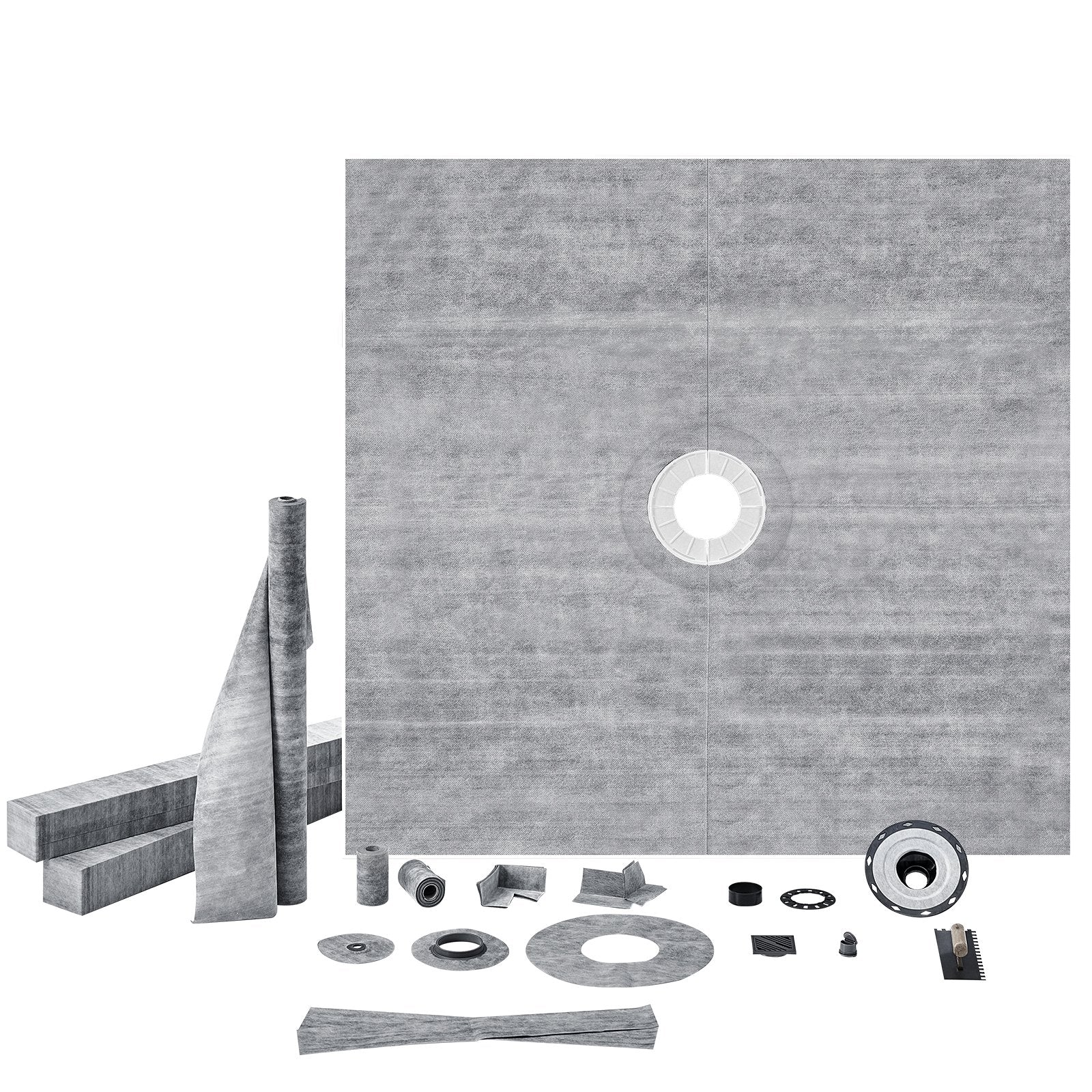 VEVOR Shower Curb Kit, 72