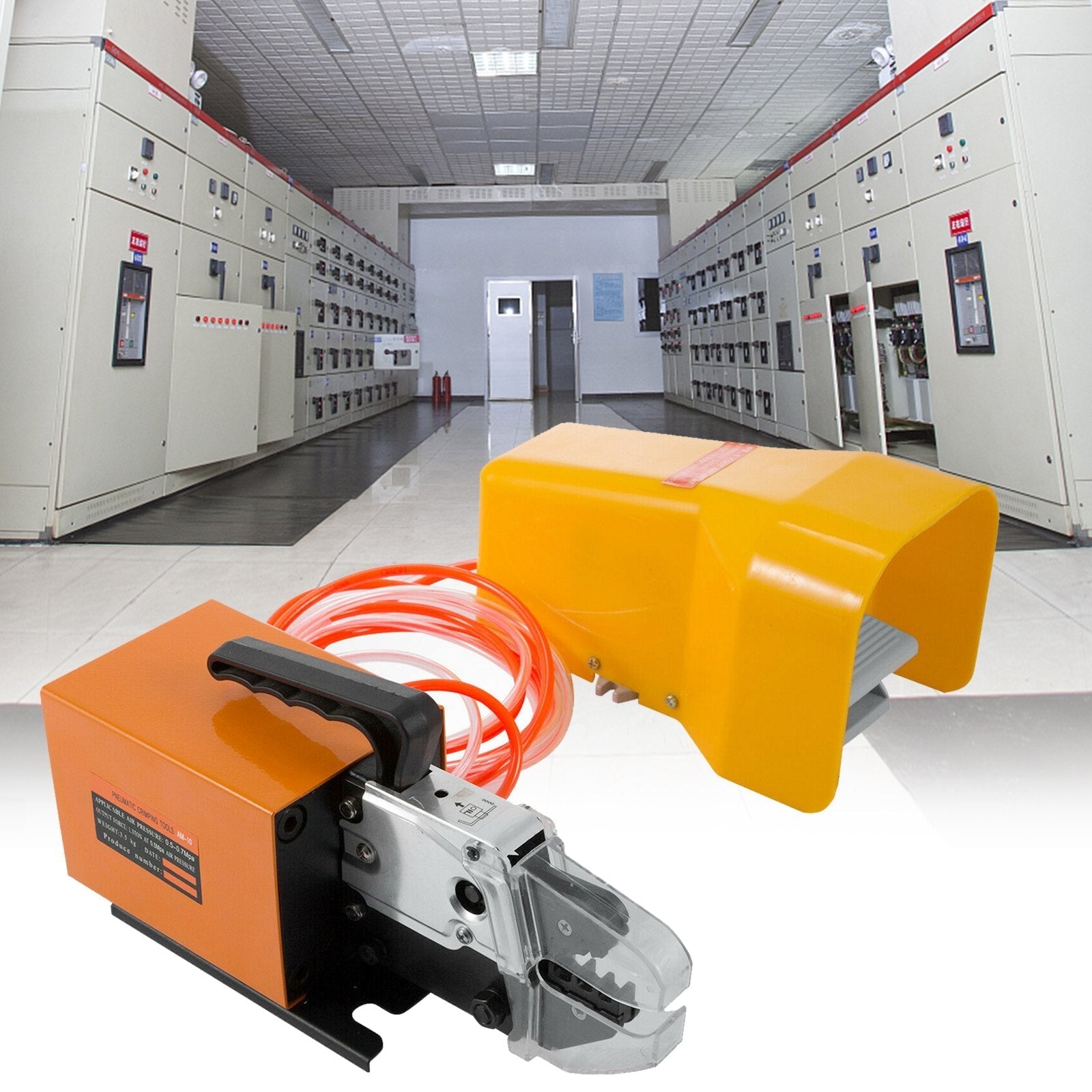 VEVOR AM-10 Pneumatic Crimping Machine Tools for Terminals w/ CE certification
