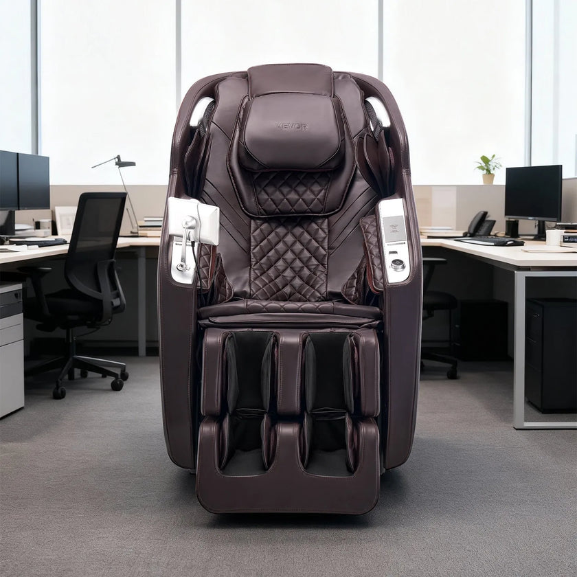 VEVOR Massage Chair Full Body 4D Massage Recliner with SL-Track & Yoga Stretch