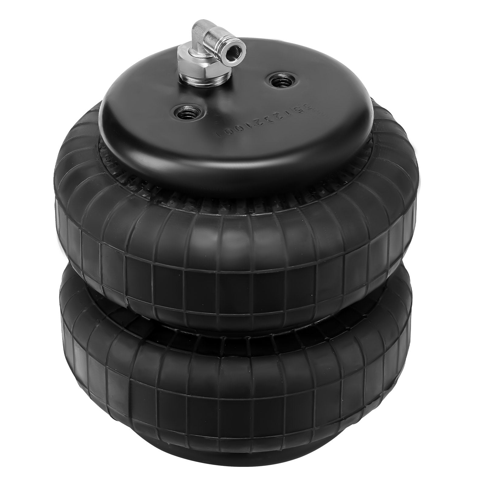 VEVOR Air Bag Suspension Kit, Air Springs Suspension Bag Kit Compatible with 2001-2010 Chevrolet Silverado 2500/3500HD and GMC Sierra 2500/3500HD 4WD RWD, 5000 lbs Loading, 5 to 100 PSI