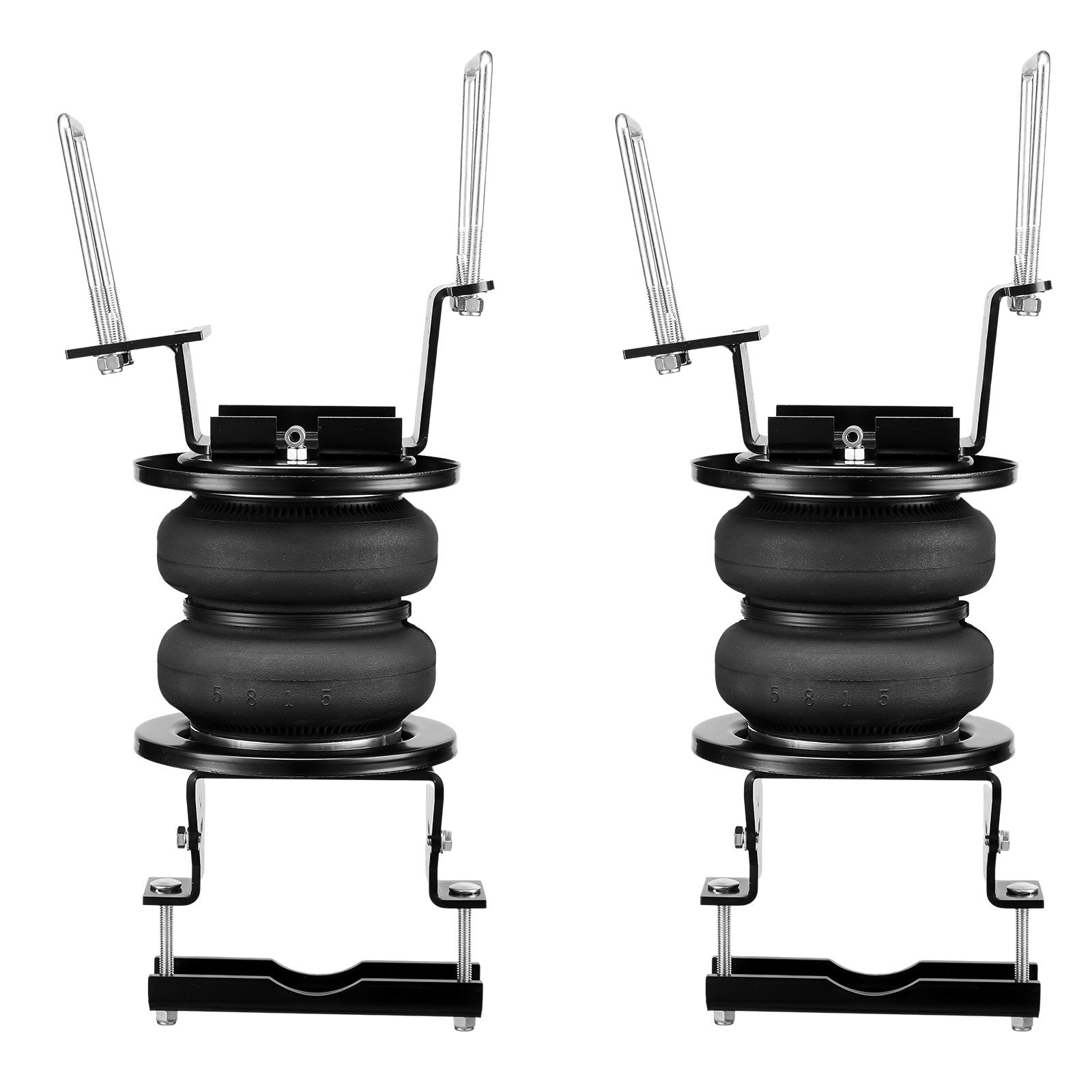 VEVOR Air Bag Suspension Kit, Air Springs Suspension Bag Kit Compatible with 2011-2019 Chevrolet Silverado 2500/3500HD and GMC Sierra 2500/3500HD 4WD RWD, 5000 lbs Loading, 5 to 100 PSI