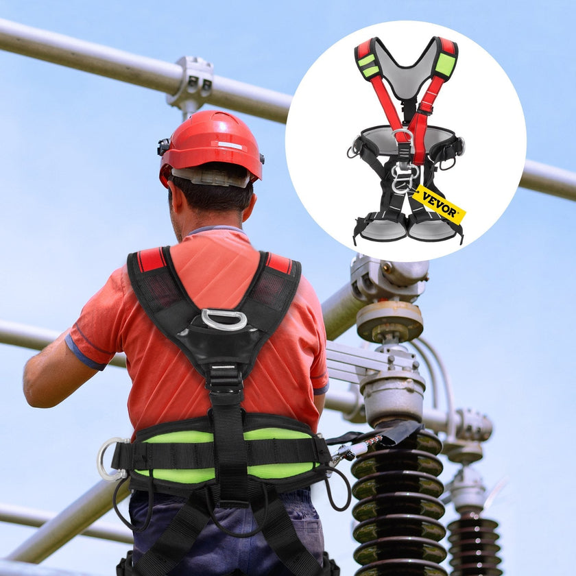 Safety Climbing Harness Fall Protection Rock Climbing Equip Gear Rappelling Harness