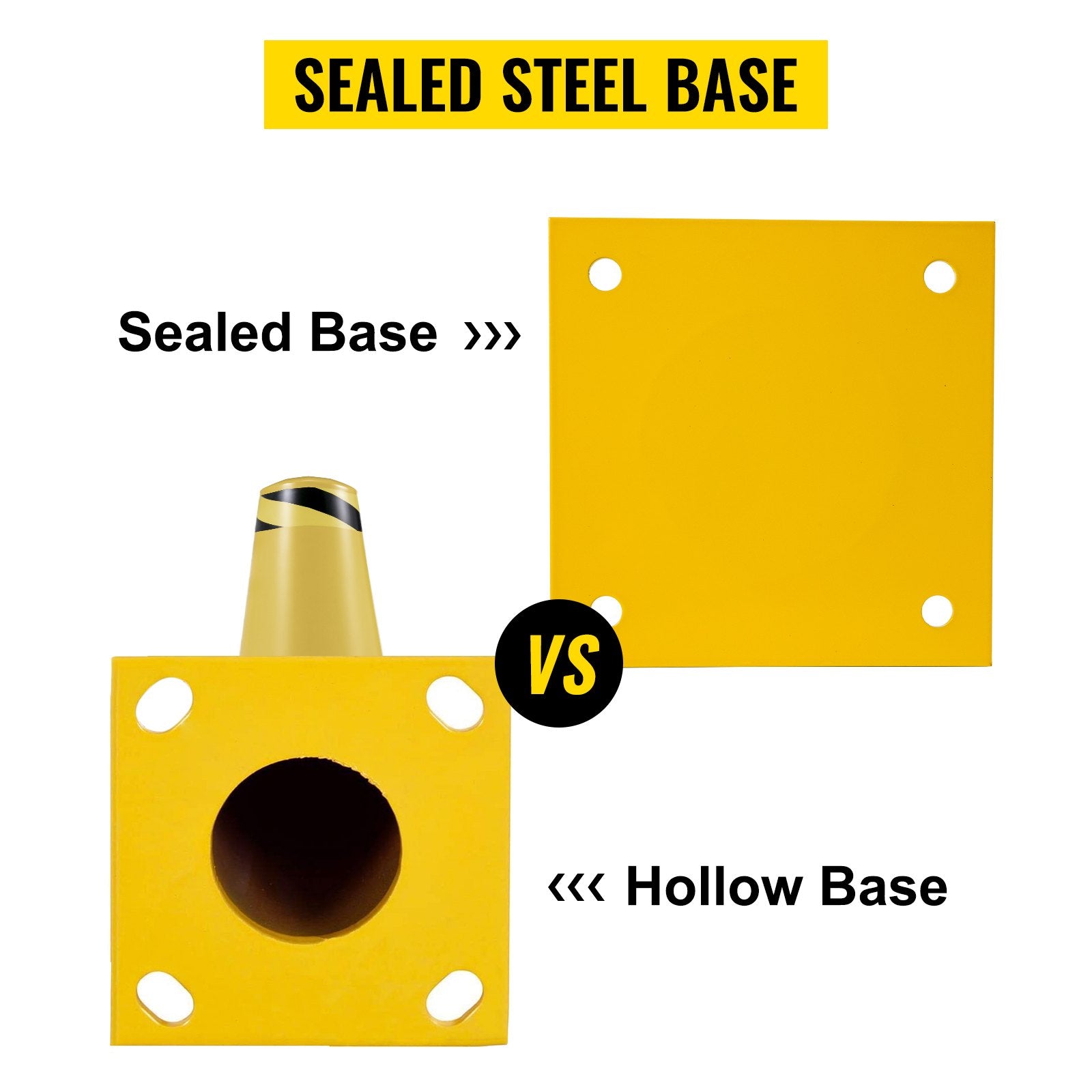 Safety Bollard Steel Bollard Post Steel Barrier 24
