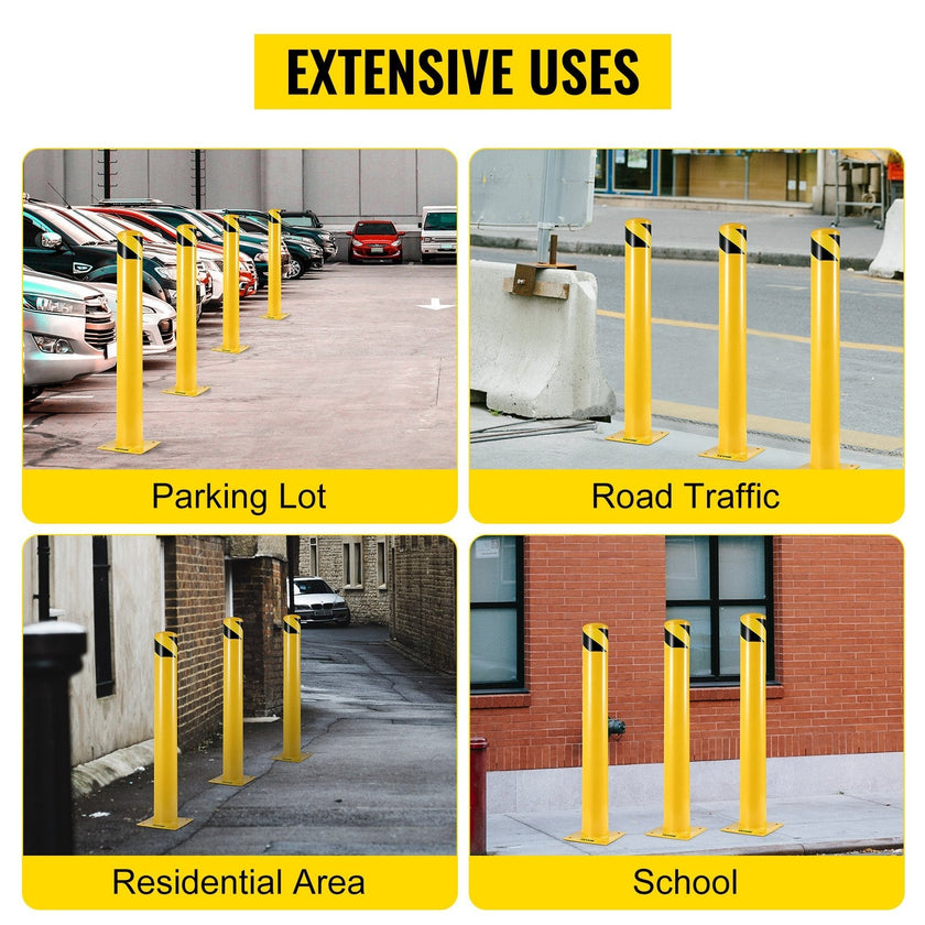 Safety Bollard Steel Bollard Post Steel Barrier 24