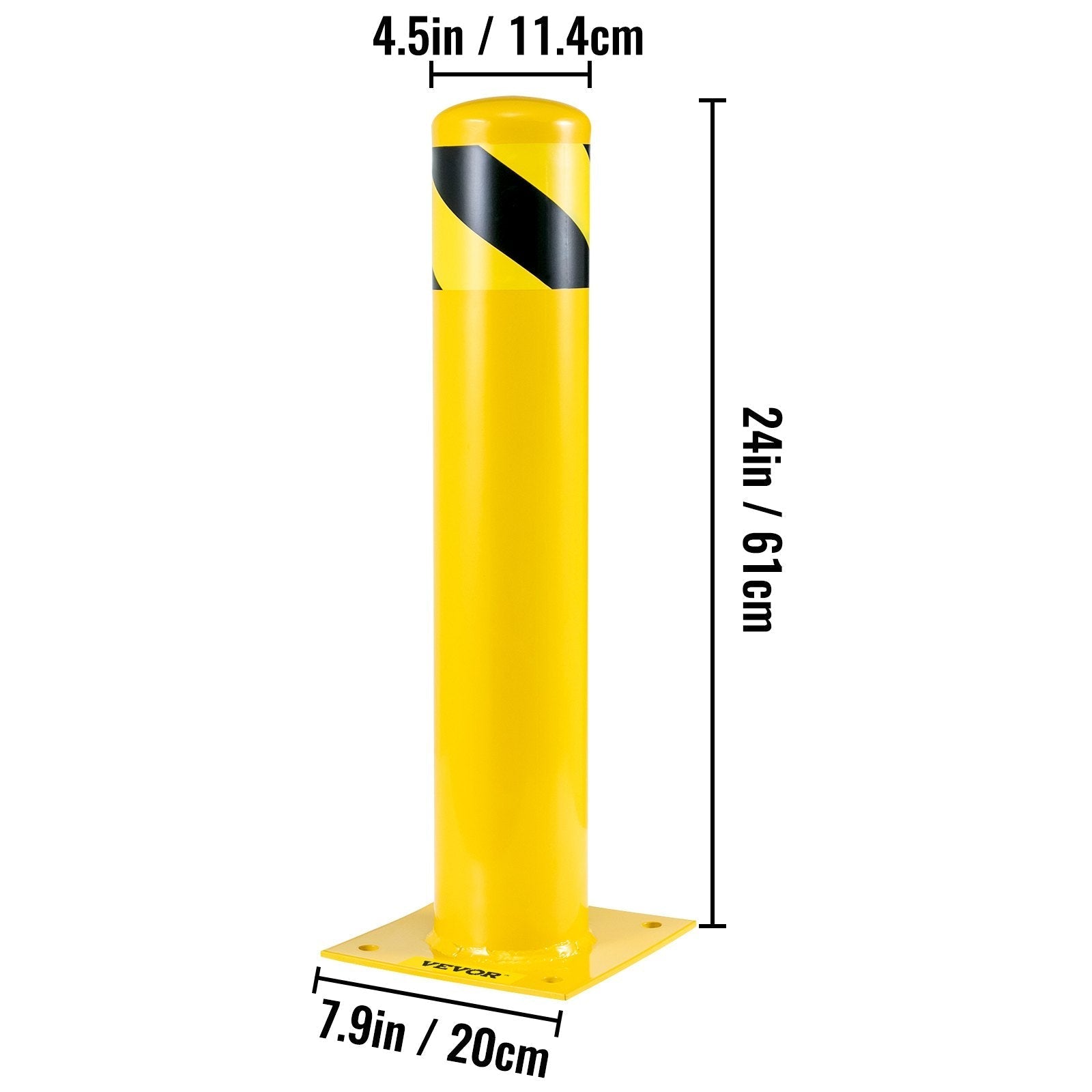 Safety Bollard Steel Bollard Post Steel Barrier 24