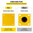 VEVOR Safety Bollard 42-4.5 Safety Barrier Bollard 4-1/2