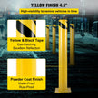 VEVOR Safety Bollard 48-4.5 Safety Barrier Bollard 4-1/2