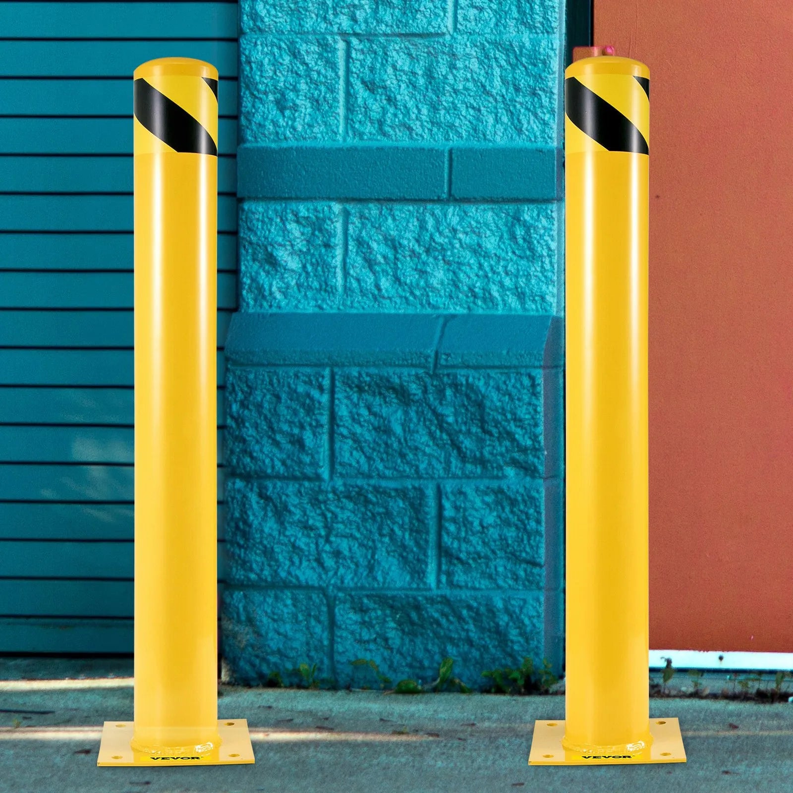 VEVOR Safety Bollard 48-4.5 Safety Barrier Bollard 4-1/2