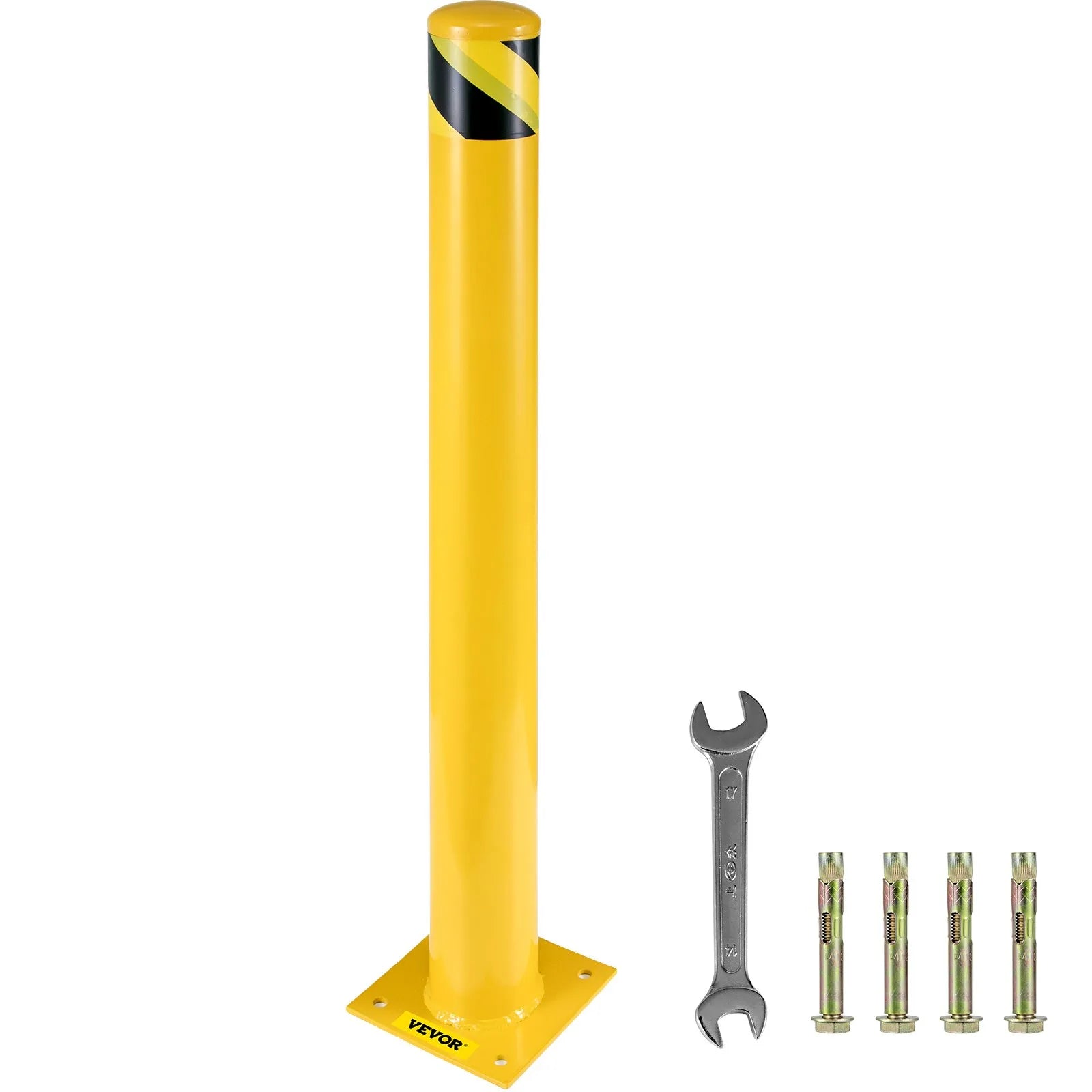 VEVOR Safety Bollard 48-4.5 Safety Barrier Bollard 4-1/2