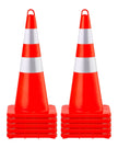 VEVOR Safety Cones Traffic Cones 10 x 28