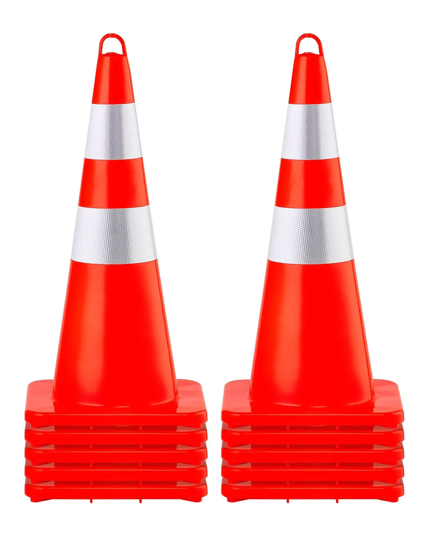 VEVOR Safety Cones Traffic Cones 10 x 28