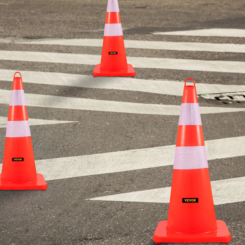 VEVOR Safety Cones, 12 x 28