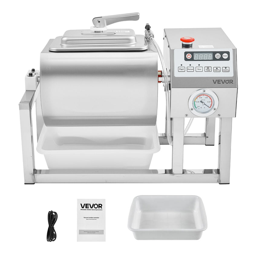 VEVOR Vacuum Meat Tumbler Marinator Machine 20L for Chicken Steak Commercial