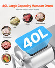 VEVOR Vacuum Meat Tumbler Marinator Machine 40L for Chicken Steak Commercial