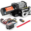 VEVOR Electric Winch ATV UTV 4000 lb Steel Cable IP55 Waterproof Remote Control