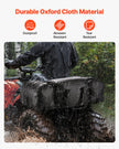 VEVOR 74L ATV Rear Storage Bag 600D Oxford Cloth Rear Cargo Bag & Sponge Cushion