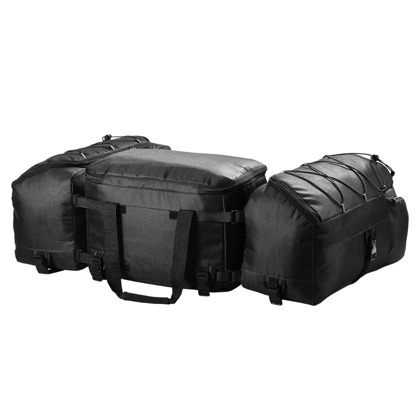 VEVOR 74L ATV Rear Storage Bag 600D Oxford Cloth Rear Cargo Bag & Sponge Cushion