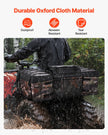 VEVOR 68L ATV Rear Storage Bag 600D Oxford Cloth Rear Cargo Bag & Sponge Cushion
