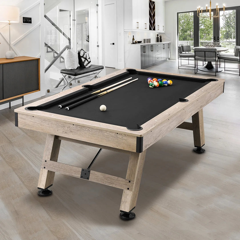 VEVOR 7 ft Billiards Table – Complete Pool Table Set with Accessories