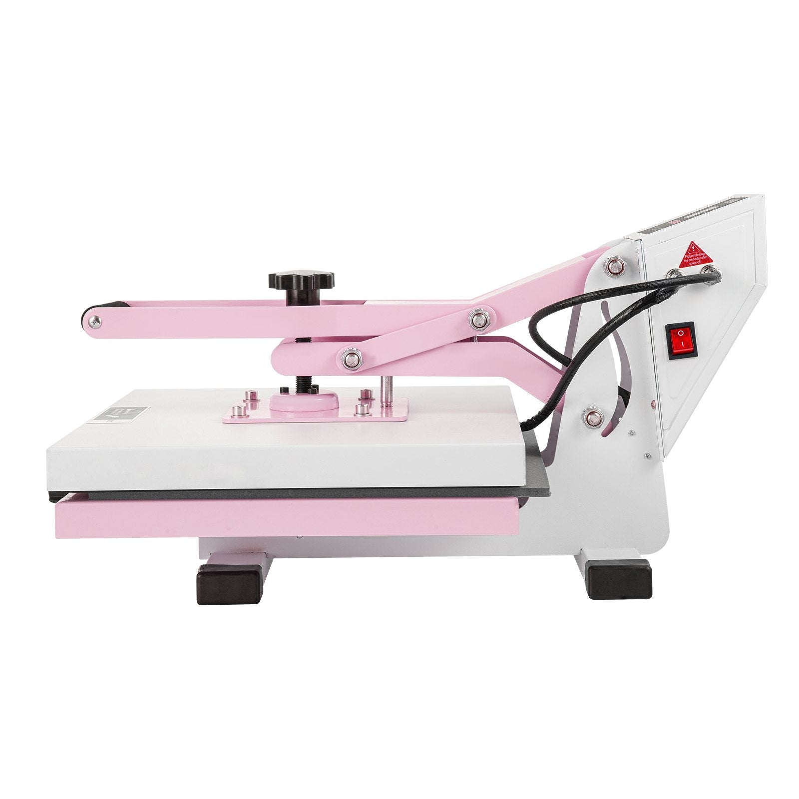 VEVOR Heat Press Machine 15x15 in Slide Out Heat Transfer Machine T-Shirts Pink