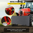 VEVOR Skid Steer Mount Plate 1/4