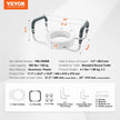 VEVOR Raised Toilet Seat, 3.5
