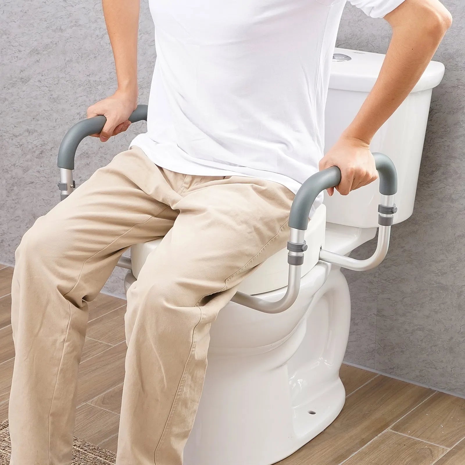 VEVOR Raised Toilet Seat, 3.5