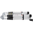 VEVOR Telescoping Extension Ladder 12.5FT A-Shape w/ Stabilizer Bar for RV