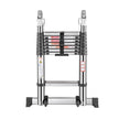 VEVOR Telescoping Ladder A-Frame Stainless Steel 16.5 ft Extension Ladders