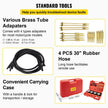 Pro Fuel Vacuum Carburetor Synchronizer carb sync Gauge Set Rubber Hose