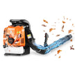75.6cc 4-Stroke Gas Backpack Leaf Blower – 615 CFM, 179 MPH with 1.8L Fuel Tank