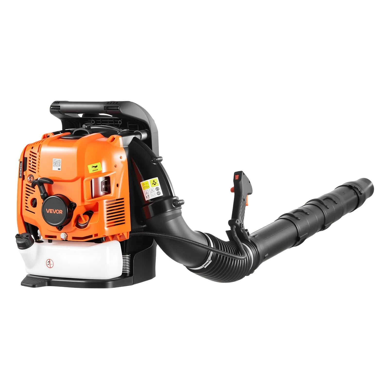 75.6cc 4-Stroke Gas Backpack Leaf Blower – 615 CFM, 179 MPH with 1.8L Fuel Tank