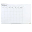 VEVOR Calendar Whiteboard, 36 x 24 Inches Magnetic Dry Erase Calendar Board, Monthly Planner Whiteboard for Wall, 1 Magnetic Erase & 2 Dry Erase Marker & Movable Tray for Restaurant Office Home School