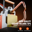 VEVOR Portable Spot Welder, 1/8-inch Thick Spot Welder Machine with 1.5KVA Input Capacity, Handheld Welding Tip Gun Metal Sheet Spot Welding Machine for Carbon Steel, Aluminum Sheet