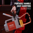 VEVOR Portable Spot Welder, 1/8-inch Thick Spot Welder Machine with 1.5KVA Input Capacity, Handheld Welding Tip Gun Metal Sheet Spot Welding Machine for Carbon Steel, Aluminum Sheet
